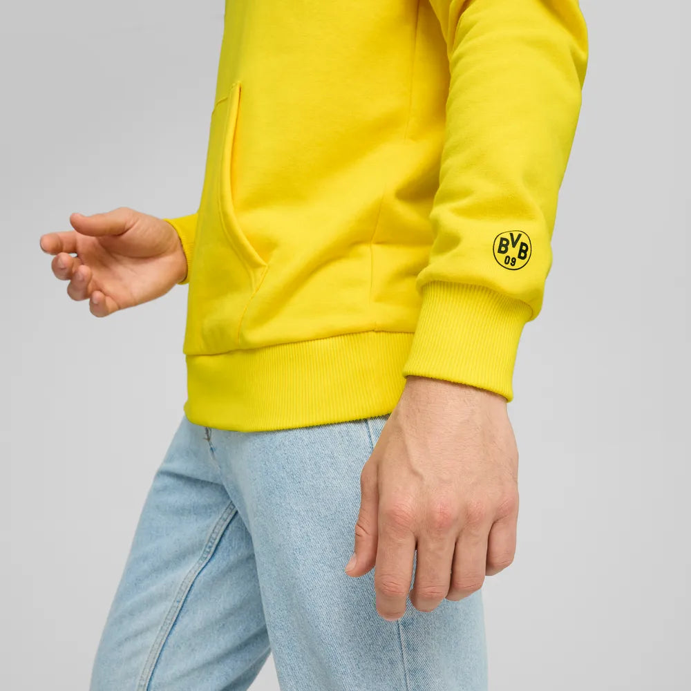 PUMA Herren Borussia Dortmund ftblCULTURE Hoodie Faster Yellow Black